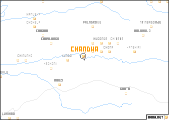 map of Chandwa