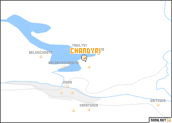 map of Chandyri