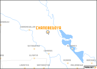 map of Chane Bedoya