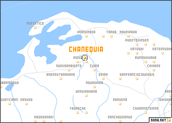 map of Chanequía