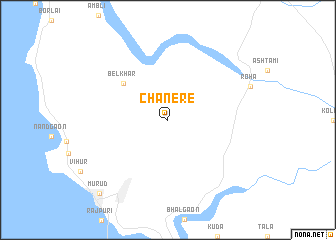 map of Chanere