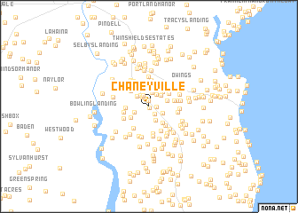 map of Chaneyville