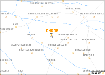 map of Chañe