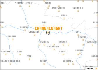 map of Changāl Dasht