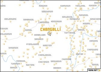 map of Changal-li