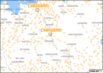 map of Changam-ni