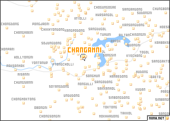 map of Changam-ni