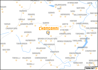 map of Changam-ni