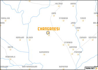 map of Changanesi