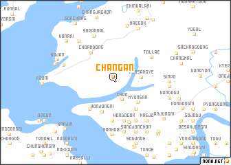 map of Changan