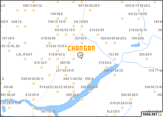 map of Changan