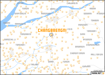 map of Changbaeng-ni