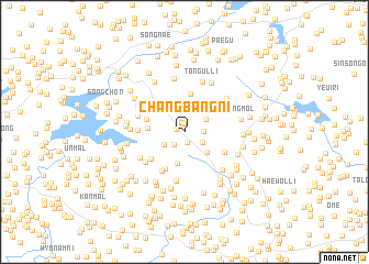 map of Changbang-ni