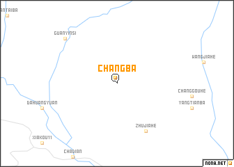 map of Changba