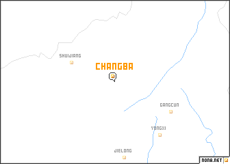map of Changba