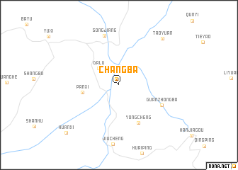 map of Changba