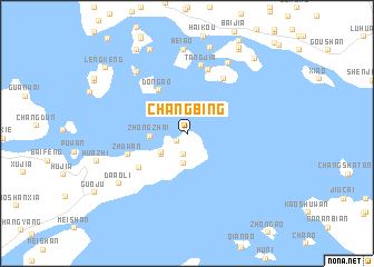 map of Changbing