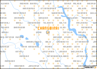 map of Changbirai