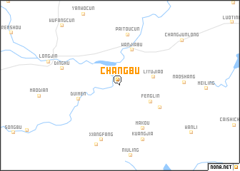 map of Changbu