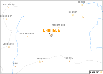 map of Changce