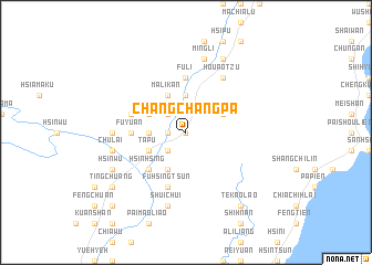 map of Chang-chang-pa