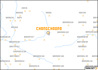 map of Cháng Chảo Pả