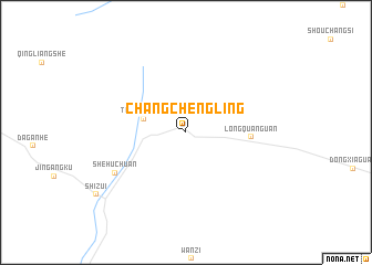 map of Changchengling
