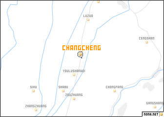 map of Changcheng
