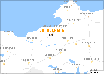 map of Changcheng