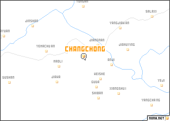 map of Changchong