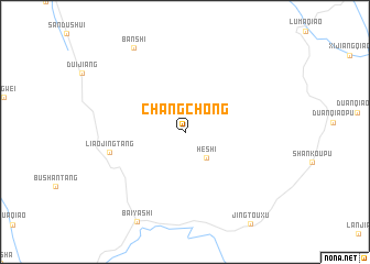 map of Changchong