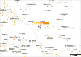 map of Chang-ch\