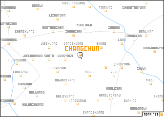 map of Changchun