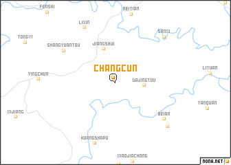map of Changcun