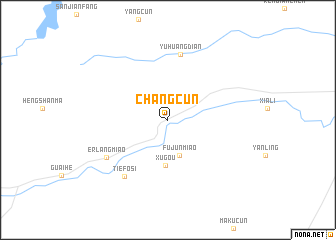 map of Changcun