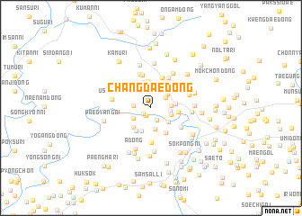 map of Changdae-dong