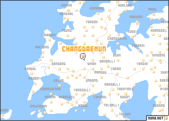 map of Changdaemun