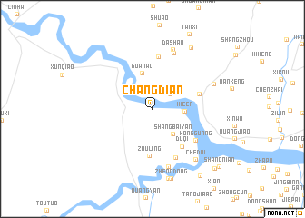 map of Changdian