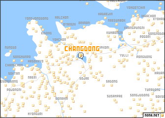 map of Chang-dong