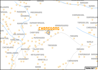 map of Chang-dong