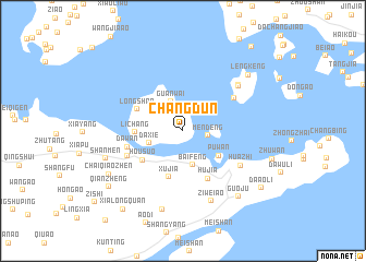 map of Changdun