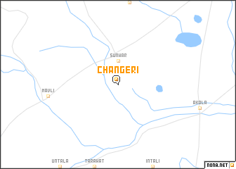 map of Changeri