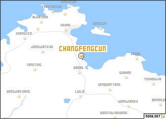 map of Changfengcun