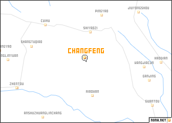 map of Changfeng