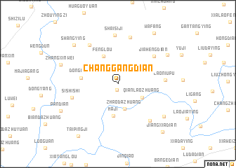 map of Changgangdian