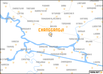 map of Changgangji