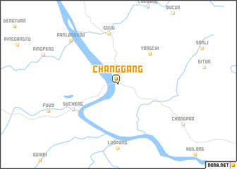 map of Changgang