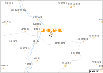 map of Changgang