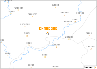 map of Changgao