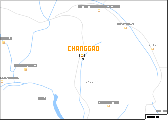 map of Changgao